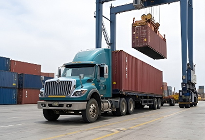 Transporte de contenedores